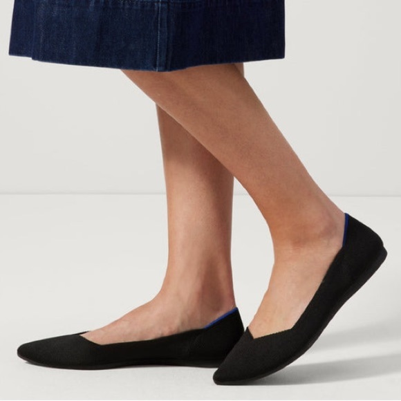 Rothy’s The Point Ballet Flats Solid Black - Picture 8 of 8